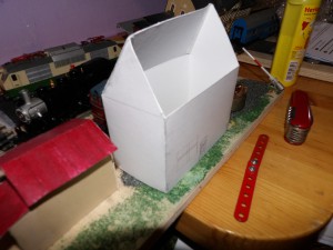 zde už je složená čeká jen na nabarvení